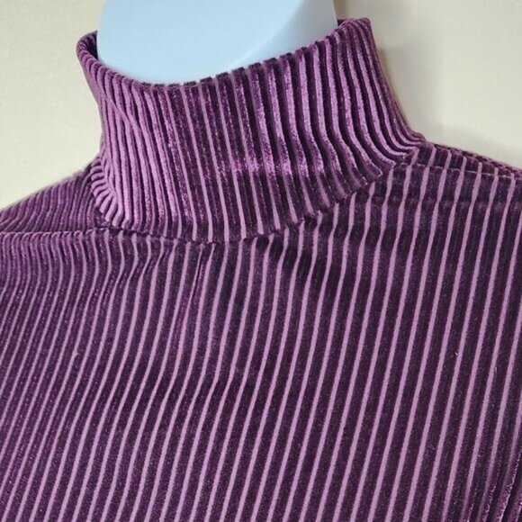 Intimissimi Open Back Ribbed Velvet wine Bodysuit Size S - Picture 9 of 9